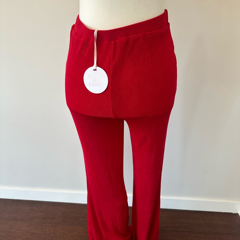 Red Flare Pant - Picture 2 of 4
